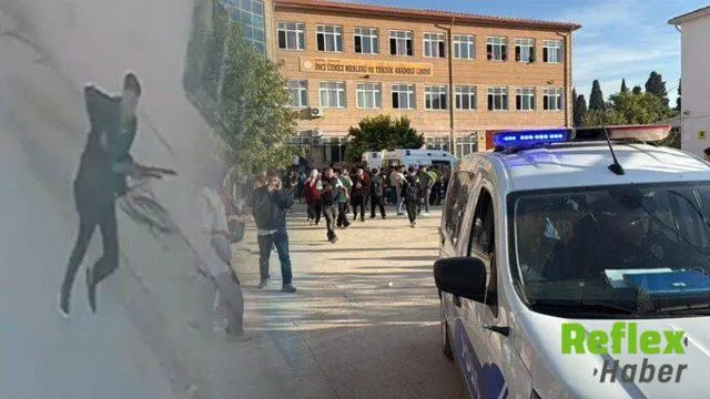 Manisa’da lise yakınında silahlı saldırı: Şüpheli gözaltında