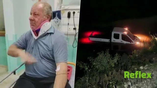 Tabela Olmayan Yolda Dereye Uçtu, Kamyonetten Kürekle Çıktı