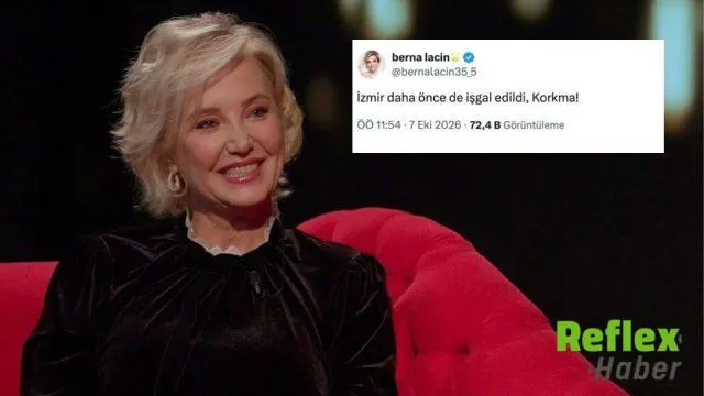 Berna Laçin’in İ̇zmir Mesajı Sonrası Soruşturma Başlatıldı