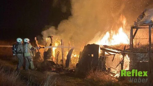 Silivri'de İ̇şçi Konteynerindeki Yangın Söndürüldü