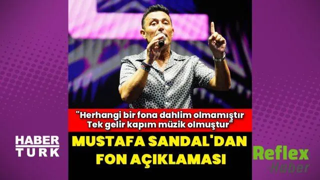 Mustafa Sandal’dan Soruşturma Açıklaması: Tek Gelir Kapım Müzik