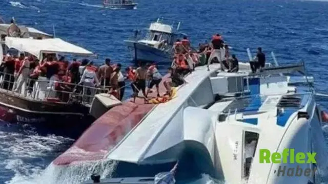 Girne Açıklarındaki Gemi Kazasında Kayıp İ̇ki Kişinin Cenazesi Bulundu