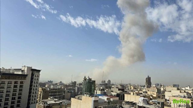 İran'ın Başkenti Tahran'da Patlama Meydana Geldi
