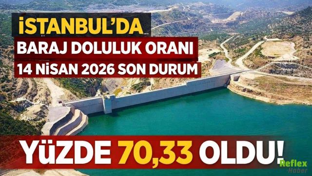 İstanbul Baraj Doluluk Oranı 14 Nisan 2026: Son Durum Yüzde Kaç Oldu?