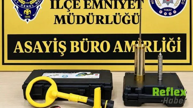 Tokat'ta Ormanlık Alanda Kaçak Define Arayan Üç Şüpheli Yakalandı