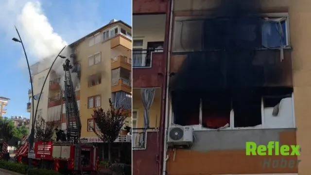 Manavgat’ta Beş Katlı Binada Yangın: İ̇kisi Çocuk Dört Kişi Kurtarıldı