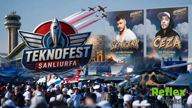 Teknofest Şanlıurfa’da Semicenk Ve Ceza’nın Sahne Saatleri Belli Oldu