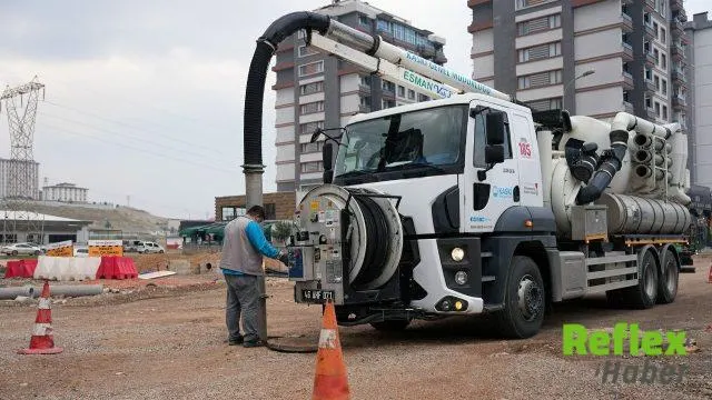 Kahramanmaraş'ta Sağanak Öncesi Kaski̇ Altyapıyı Hazırlıyor