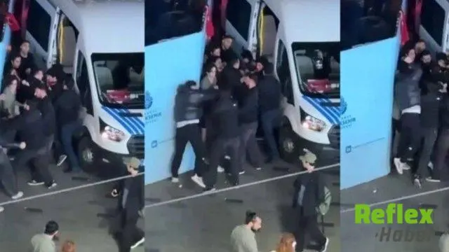 Madenciler İ̇çin Yürüyen Gençlere Polis Müdahalesi