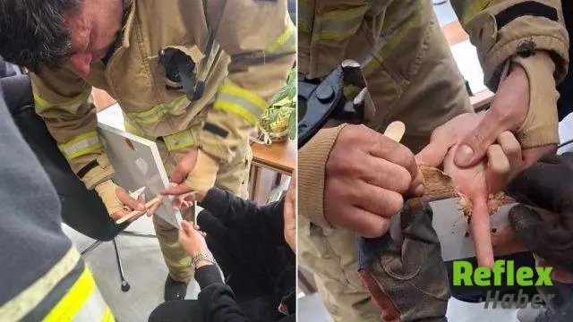 Bartın’da Lise Öğrencisinin Parmağını İ̇tfaiye Kurtardı