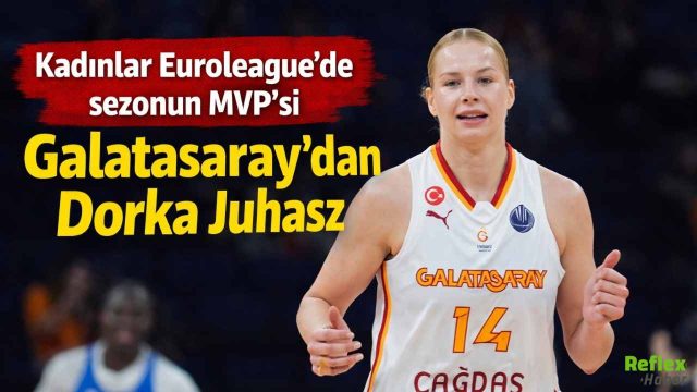 Kadınlar EuroLeague’de Sezonun MVP’si Galatasaray’dan Dorka Juhasz