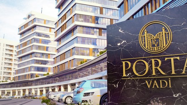 Kağıthane Cendere Caddesi’ndeki Porta Vadi projesi görücüye çıktı