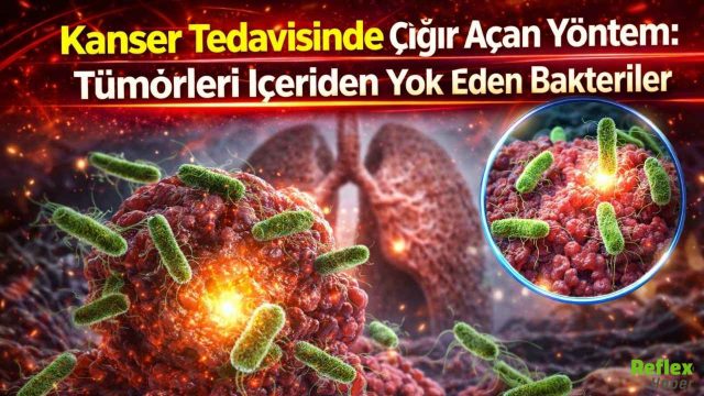 Kanser Tedavisinde Çığır Açan Yöntem: Tümörleri İçeriden Yok Eden Bakteriler