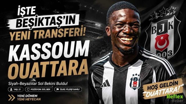 Beşiktaş'ta Sol Bek Transferinde Sona Doğru! Kassoum Ouattara İle Anlaşma Sağlandı