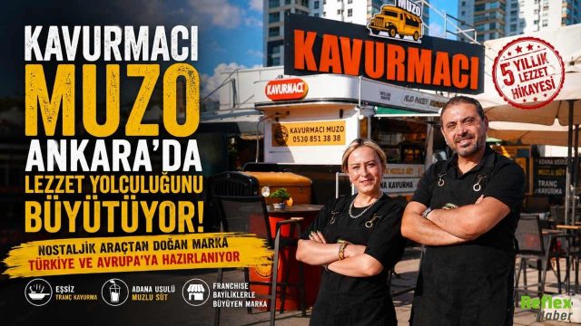 Kavurmacı Muzo Ankara’da Lezzet Yolculuğunu Büyütüyor! Nostaljik Araçtan Doğan Marka Türkiye Ve Avrupa’ya Hazırlanıyor