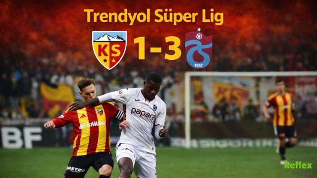 Kayseri’de Onuachu Damgası: Trabzonspor Deplasmanda 3-1 Kazandı