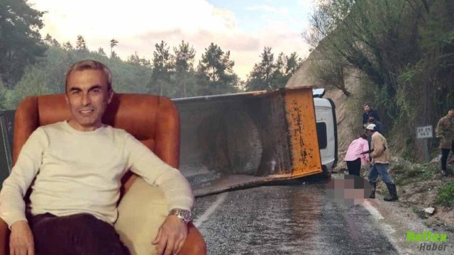 Denizli Çameli’de Hafriyat Kamyonu Devrildi, 1 Kişi Hayatını Kaybetti