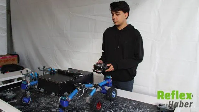 Kahramanmaraş Depremini Yaşayan Öğrenciden Arama Kurtarma Robotu