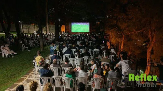 Milli Maç Coşkusu Kahramanmaraş Kalesi’ne Taşındı