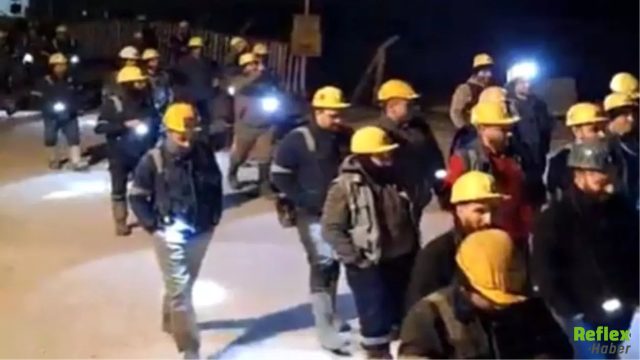 Kınık’ta Maden İşçileri Ücret Krizi Nedeniyle İş Bıraktı