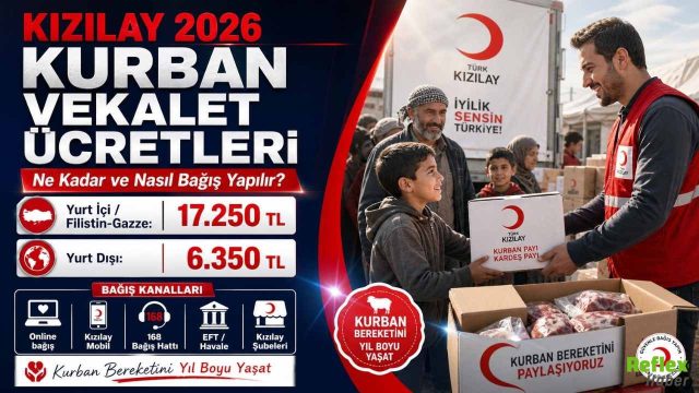 Kızılay 2026 Kurban Vekalet Ücretleri Ne Kadar Ve Nasıl Bağış Yapılır?