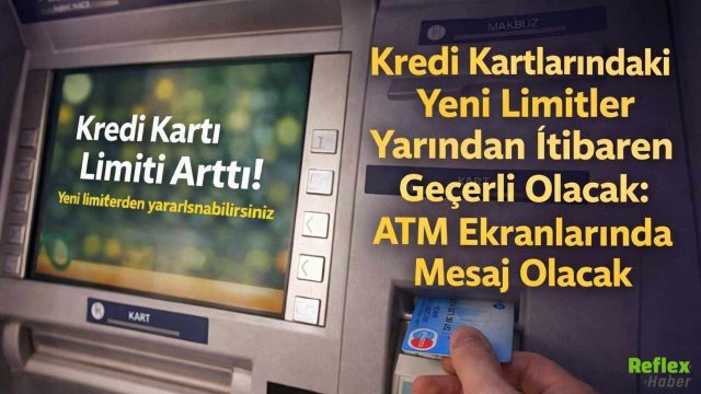 Kredi Kartlarında Yeni Limit Düzenlemesi Yarından İtibaren Başlıyor