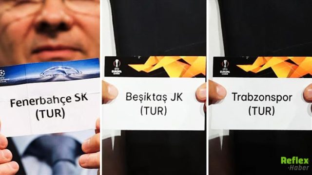 Kura Sonucu Neler Çıktı? Fenerbahçe, Galatasaray, Trabzonspor Kimle Eşleşti?