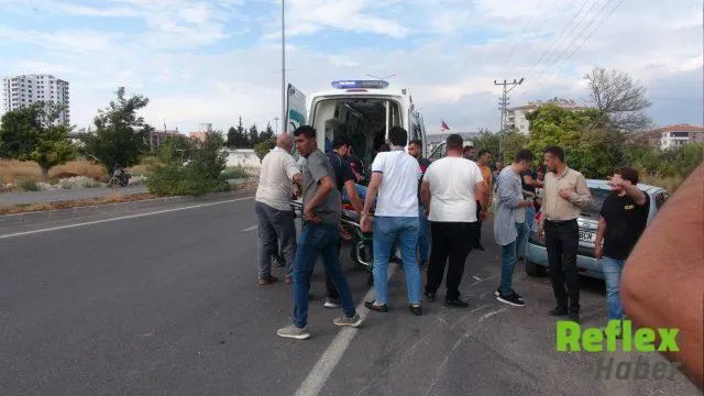 Kilis'te Motosiklet Ve Otomobil Kazası: 2 Yaralı