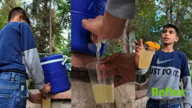 Kahramanmaraş’ta Okul Sonrası Limonata Satarak Elektrikli Bisiklet İ̇çin Biriktiriyor