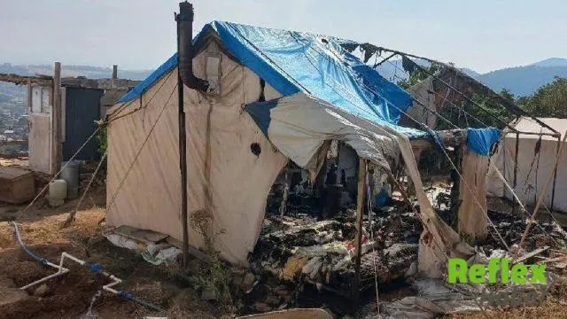 Fatmalı’da Depremzede Ailenin Çadırı Yandı: Arsa Anlaşmazlığı İ̇ddiası