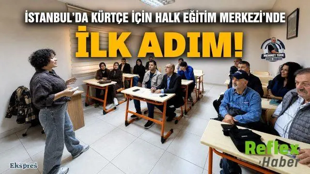 Esenyurt’ta Halk Eğitim Merkezinde İ̇lk Kürtçe Kursu Başladı