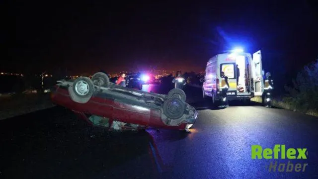Avanos-Göreme Yolunda Takla Atan Otomobilde 1 Kişi Öldü
