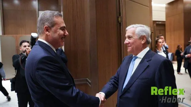 Hakan Fidan, Antonio Tajani İ̇le İ̇stanbul’da Görüştü