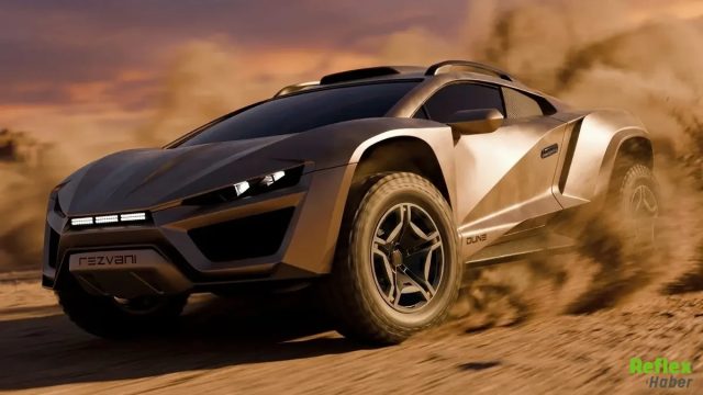 Rezvani Dune Tanıtıldı! Lamborghini Huracan Temelli 800 Beygirlik Arazi Canavarı Geliyor
