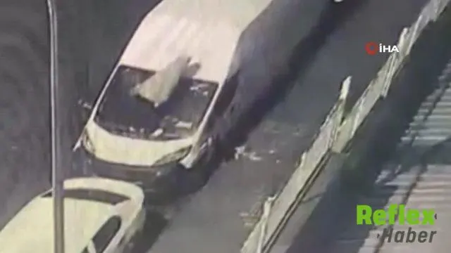 Ümraniye'de Minibüsün Camlarını Kıran Şüpheli Yakalandı