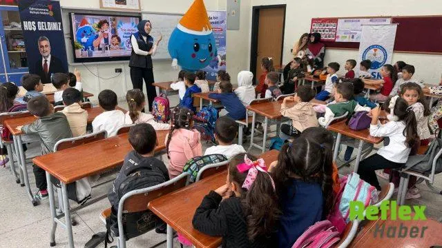 Kahramanmaraş’ta Minikler Mavi İ̇le Su Bilinci Kazandı