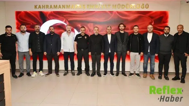 Kahramanmaraş’ta Emniyet Müdürlüğüne Farklı Kesimlerden Ziyaret
