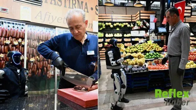 Kayseri'de İ̇nsansı Robot Mega Zabıta Denetimlerine Katıldı