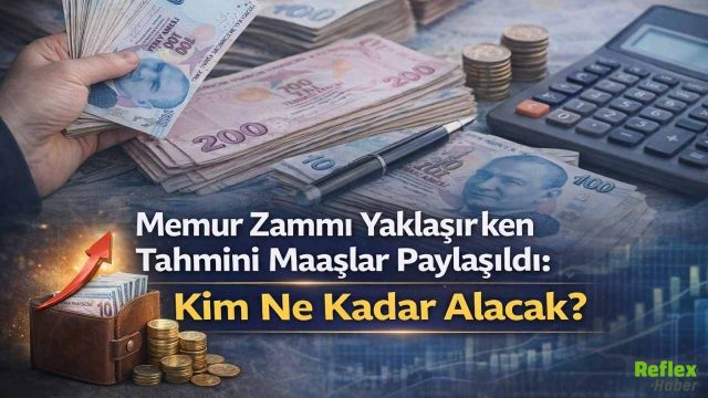Memur Zammı Yaklaşırken Tahmini Maaşlar Paylaşıldı: Kim Ne Kadar Alacak?