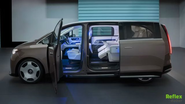 Mercedes-Benz VLE Tanıtıldı: 8 Kişilik Elektrikli Lüks Van 700 Km Menzil Sunuyor