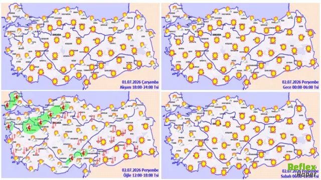 Meteoroloji Alarm Verdi! Kavurucu Sıcakların Ardından Sağanak Geliyor
