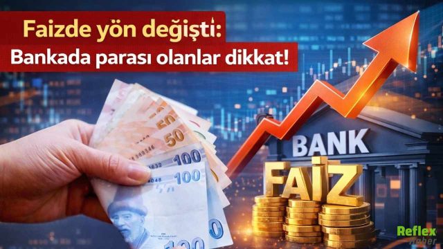 Mevduat Faizlerinde Yön Değişti: 1 Milyon TL’nin Aylık Getirisi Ne Kadar?