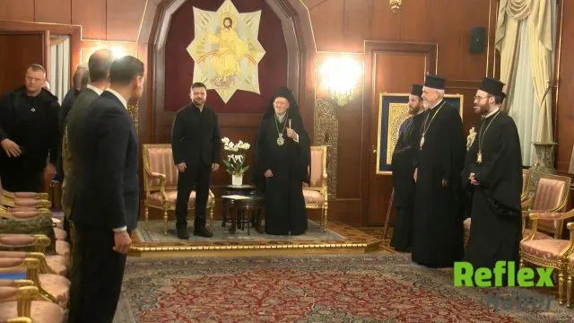 Zelenskiy'den Fener Rum Ortodoks Patrikhanesi'ne Ziyaret