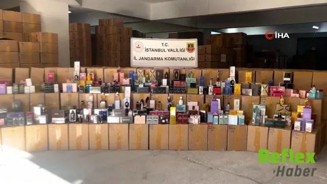 Bayrampaşa’da 350 Milyon Liralık Sahte Parfüm Operasyonu