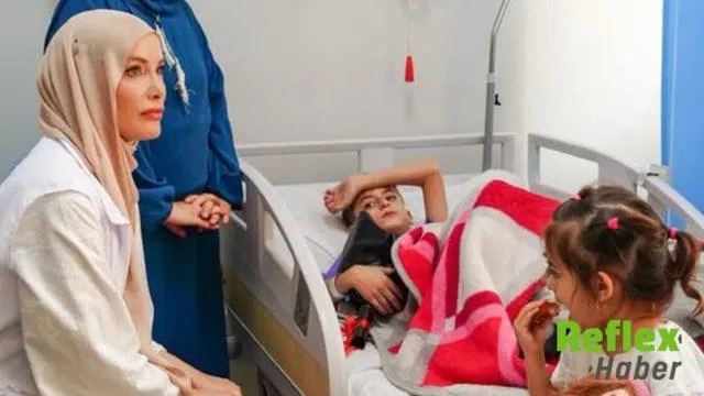 Gamze Özçelik, Mısır’daki 23 Gazzeli Hastanın Tedavisine Destek Oldu