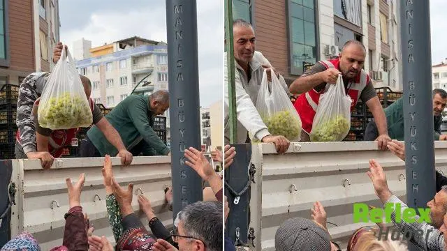 Manisa’da Üzüm Üreticileri Düşük Fiyatlara Tepki Gösterdi