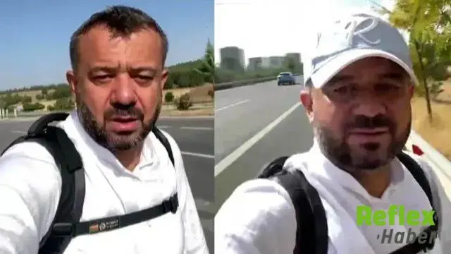 Ahmet Okur’un Umre Yolculuğu Yürüyüş Ve Otostopla Sürüyor