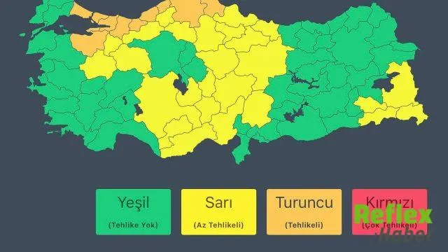 Bakan Kurum'dan 36 İ̇le Şiddetli Yağış Uyarısı