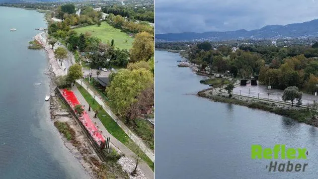 Sapanca Gölü’nde Su Seviyesi Şiddetli Yağışlarla 30,23 Metreye Çıktı