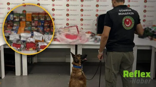 İstanbul Havalimanı’nda narkotik köpekleriyle operasyon: 20 kilo 260 gram uyuşturucu ele geçirildi